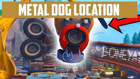 giant metal dog head location